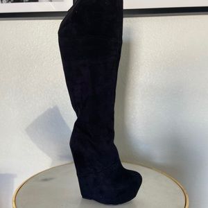 Kurt keiger black suede boots